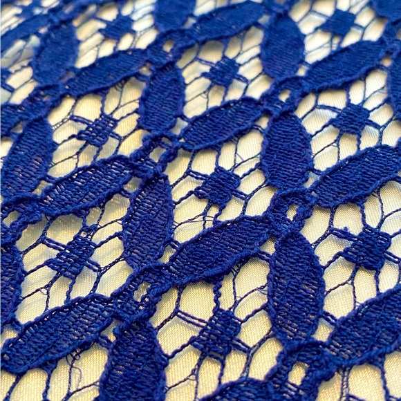 NWT Tahari A-line dress - tatted lace (6) - Picture 8 of 12